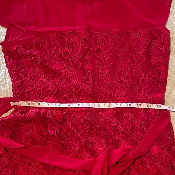 Red Lace Dress - Picture 7 of 8